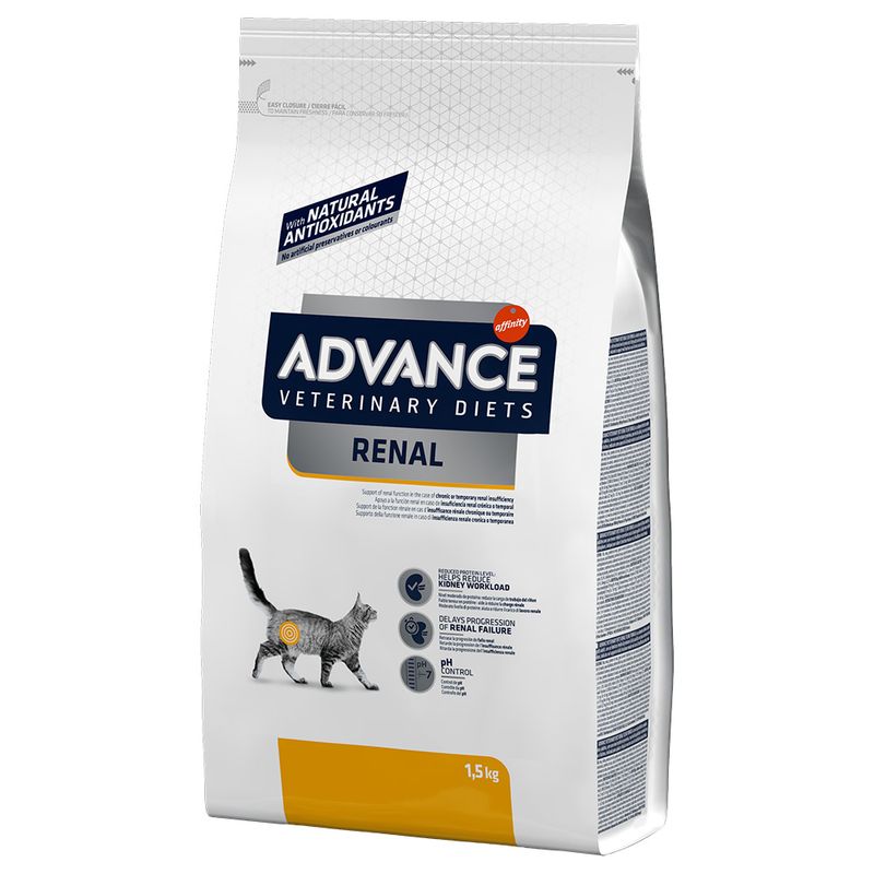 Advance Veterinary Diets Renal 1,5kg - Crocchette per Gatti Advance Veterinary Diets Renal 1,5kg - Crocchette per Gatti